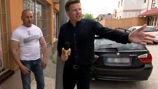 Filip Chajzer w Hrubieszowie. Sprawdzał gdzie trafi estoński pokerzysta