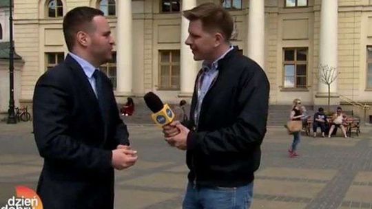 Filip Chajzer w Lublinie w poszukiwaniu słoików. „To bardzo dobry pomysł na gadżet promocyjny”