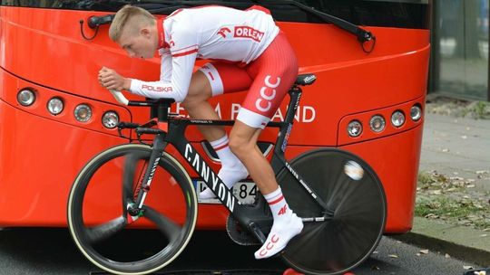 Filip Maciejuk z Puław znalazł się w składzie reprezentacji Polski na Tour de Pologne
