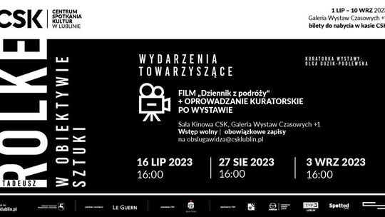Film i oprowadzanie po wystawie Tadeusza Rolke