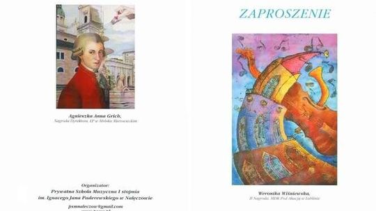 Finał konkursu "Moje inspiracje muzyczne" w Nałęczowie