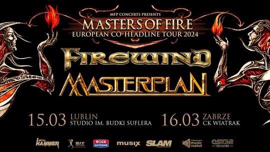 Firewind i Masterplan już w piątek w Radio Lublin 