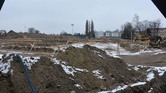 Firma budująca stadion ma problemy. Co dalej  z inwestycją?