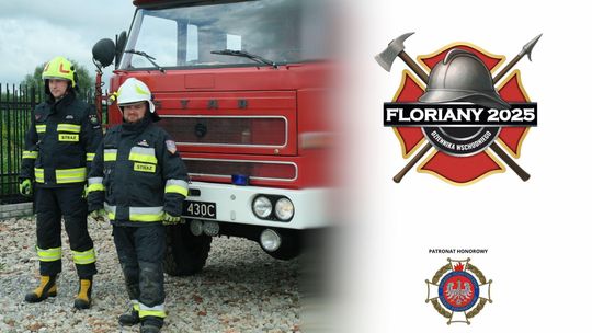Floriany 2025 - oddaj swój głos w naszym plebiscycie dla strażaków-ochotników