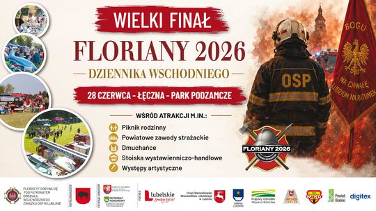 Grafika promująca finał plebiscytu Floriany 2026 Dziennika Wschodniego
