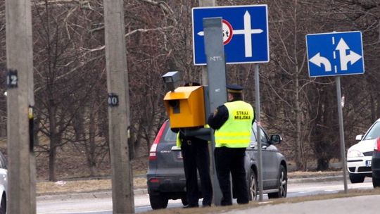 Fotoradar działa dziś przy ul. Diamentowej