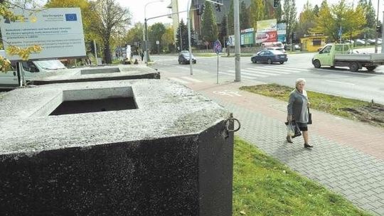 Fragment Drogi Męczenników Majdanka zwężony o połowę. Prace aż do wiosny