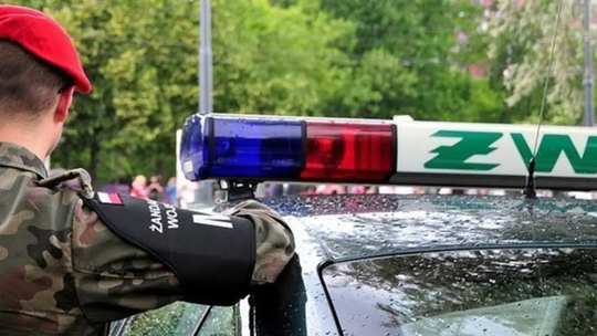 Fragment rakiety znaleziony w sadzie na Lubelszczyźnie