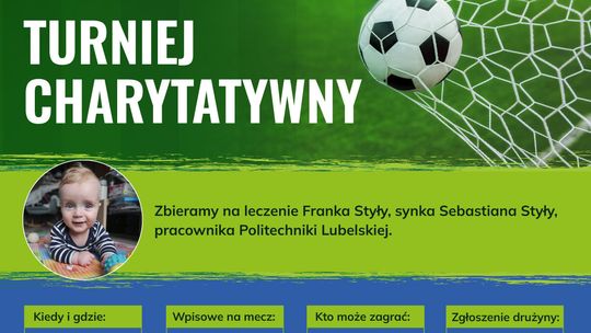 Franek walczy ze śmietrelną chorobą. Można mu pomóc grając w piłkę