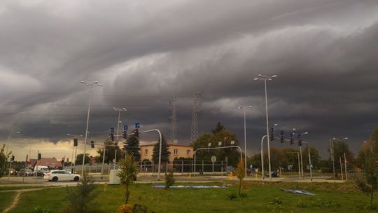 Front burzowy w woj. lubelskim. Ostrzeżenie IMGW