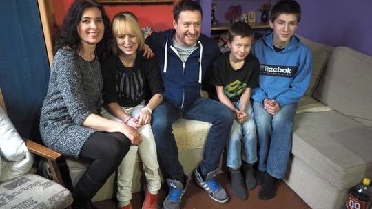 Fundacja "Z Sercem” z prezentami i Jackiem Kawalcem