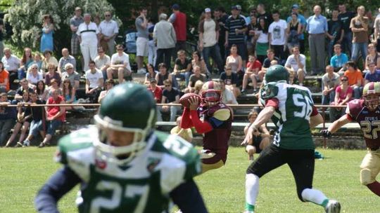 Futbol amerykański w Lublinie. Tytani rozbili Diabły