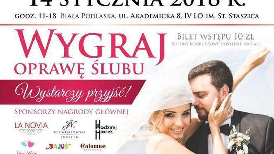 Gala Ślubna w Białej Podlaskiej. Można wygrać oprawę wesela