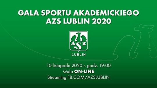 Gala sportu Akademickiego AZS Lublin tym razem wirtualna