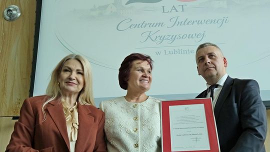 Gala z okazji 20-lecia działalności Centrum Interwencji Kryzysowej w Lublinie