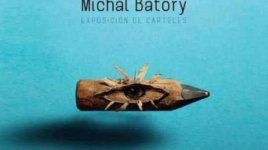 Galeria Saska na płocie. Wystawa plakatów Michała Batorego