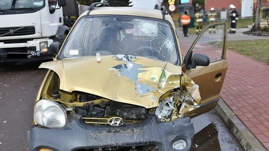 Gdy lód pokryje asfalt... jest stłuczka za stłuczką