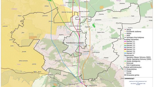Gdzie chcesz wsiadać do pociągu? Konsultacje w Tomaszowie Lubelskim