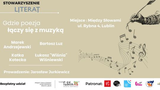 Gdzie poezja łączy się z muzyką. Spotkanie w Między Słowami
