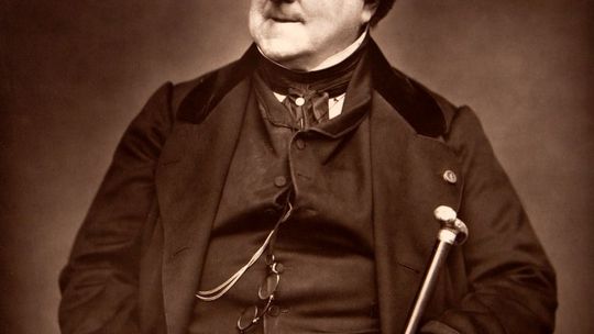 Gioachino Rossini w google doodle. Urodziny kompozytora \"Cyrulika sewilskiego\"