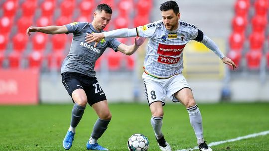 GKS Tychy - Górnik Łęczna 3:1. Piątek strzelał w piątek