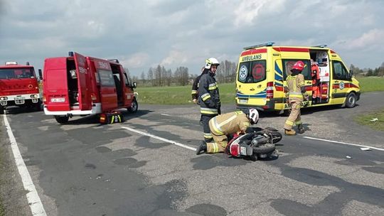 Gmina Hanna: Chciał skręcić, ale zapomniał o kierunkowskazie