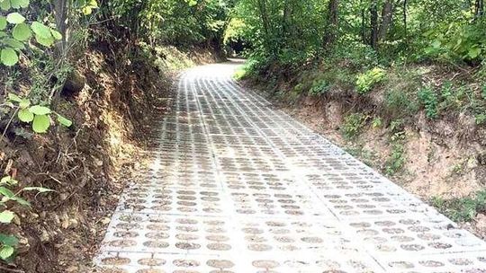 Gmina Wąwolnica: Wąwóz już utwardzony