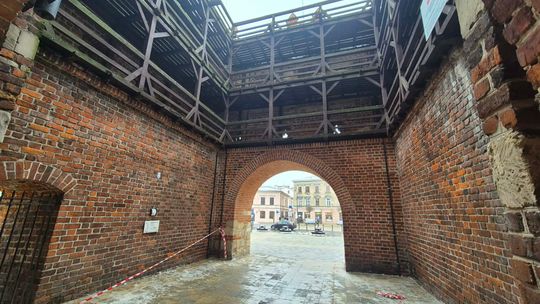 Gołębie zadomowiły się w Bramie Krakowskiej. Turyści narzekają, miasto i zarządca rozkładają ręce