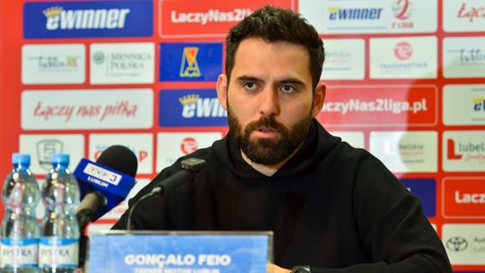 Goncalo Feio (Motor Lublin): To, że zbliżamy się do możliwego awansu nie powinno nas blokować