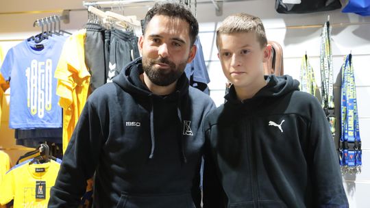 Goncalo Feio spotkał się z kibicami Motoru [zdjęcia]