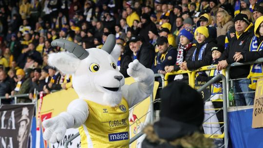 Gorąca atmosfera na meczu Motoru Lublin z Wisłą Płock [ZDJĘCIA]