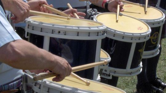 Gorące rytmy na meczu Lublinianki