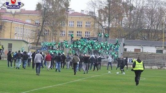Gorąco na stadionie podczas derbów. Musiała interweniować policja