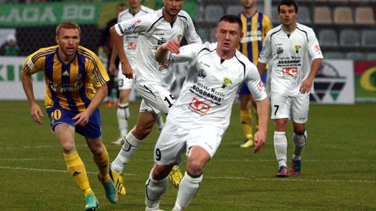 Górnik Łęczna – Arka Gdynia 1:1, frekwencja jak w ekstraklasie (wideo)