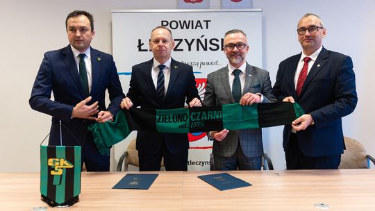 Górnik Łęczna i Powiat Łęczyński łączą siły Górnik Łęczna i Powiat Łęczyński łączą siły