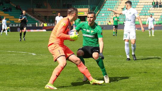 Górnik Łęczna - Radomiak Radom 1:0. Przełamanie na święta