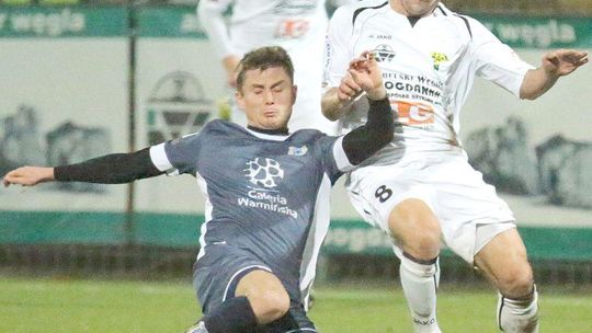 Górnik Łęczna - Stomil Olsztyn 3:0, zostali mistrzami jesieni (wideo)