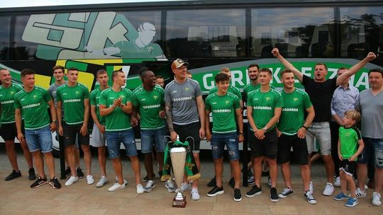 Górnik Łęczna świętował z kibicami powrót do Ekstraklasy