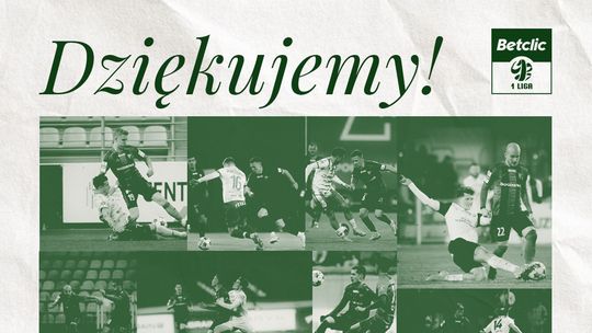 Górnik Łęczna w oryginalny sposób podziękował za rywalizację wszystkim zespołom Betclic I Ligi