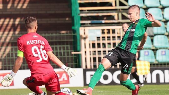 Górnik Łęczna w świetnej formie. Tym razem nie dał szans Polonii Warszawa [zdjęcia]