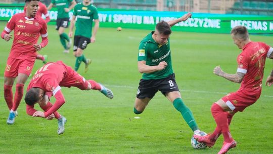 Górnik Łęczna – Widzew Łódź 0:0. Przerwa w grze dała im się we znaki [zdjęcia]