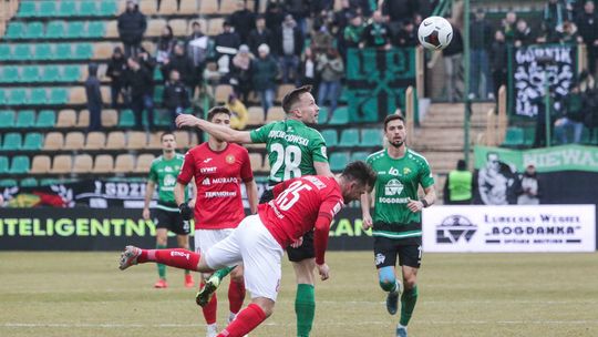 Górnik Łęczna – Widzew Łódź 1:2. Hit wiosny dla rywala [zdjęcia]