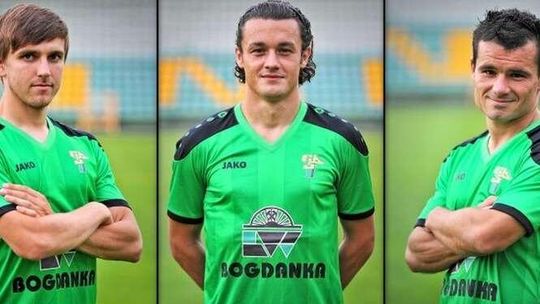 Górnik Łęczna - Wigry 0:1, pokazali nowe koszulki