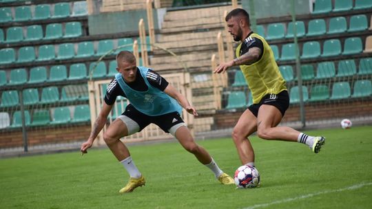 Górnik Łęczna zamiast sparingu z Motorem Lublin zagrał grę wewnętrzną
