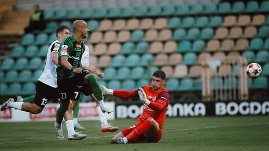 Górnik Łęczna zrobił mały krok do przodu w Betclic I Lidze