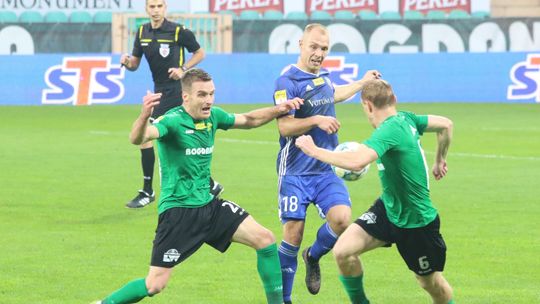 Górnik - Miedź 1:0. Wygrana rzutem na taśmę