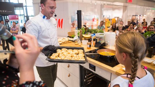 Gotowanie i próbowanie. Matusz Gessler na pokazach kulinarnych w Lublinie [zdjęcia]