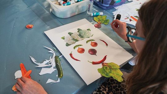 Gra dla artysty - warsztaty rodzinne w Labiryncie