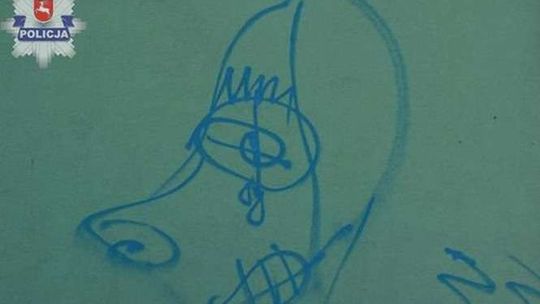 "Grafficiarz" wpadł na gorącym uczynku