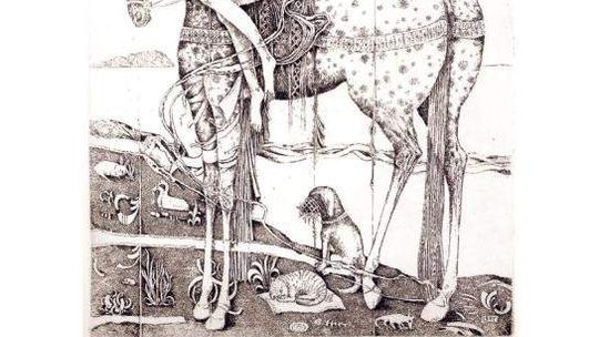 Grafiki Ryszarda Stryjca w Galerii Zajezdnia